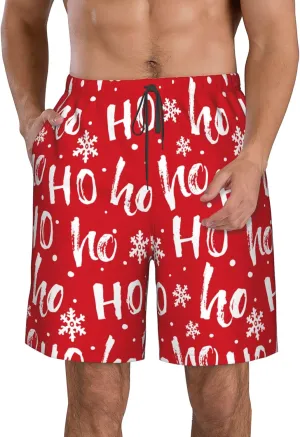 AMRANDOM Mens Shorts Casual Drawstring Shorts Summer Beach Wear