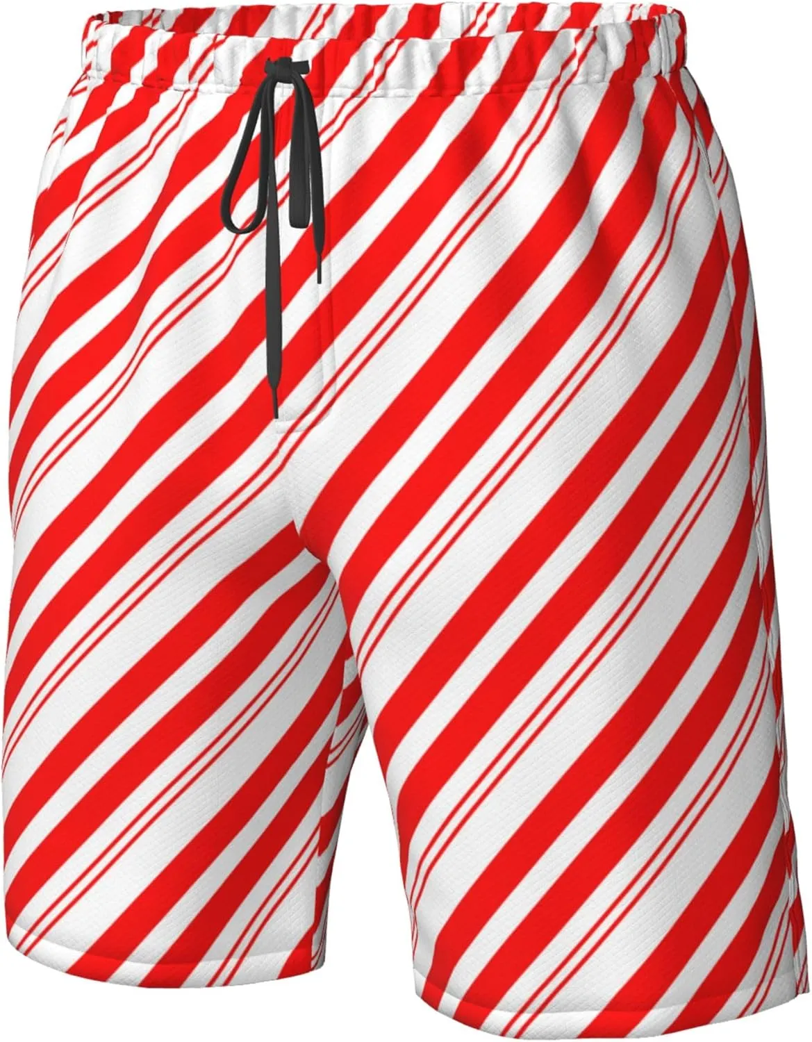 AMRANDOM Mens Shorts Casual Drawstring Shorts Summer Beach Wear