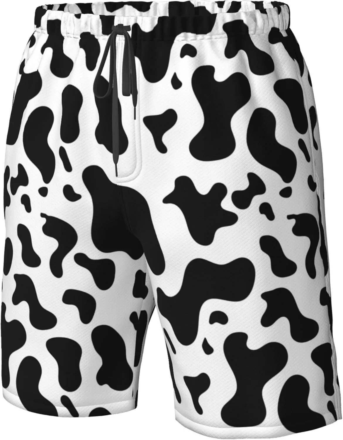AMRANDOM Mens Shorts Casual Drawstring Shorts Summer Beach Wear