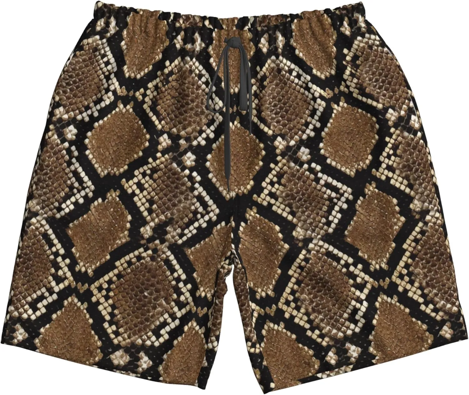 AMRANDOM Mens Shorts Casual Drawstring Shorts Summer Beach Wear