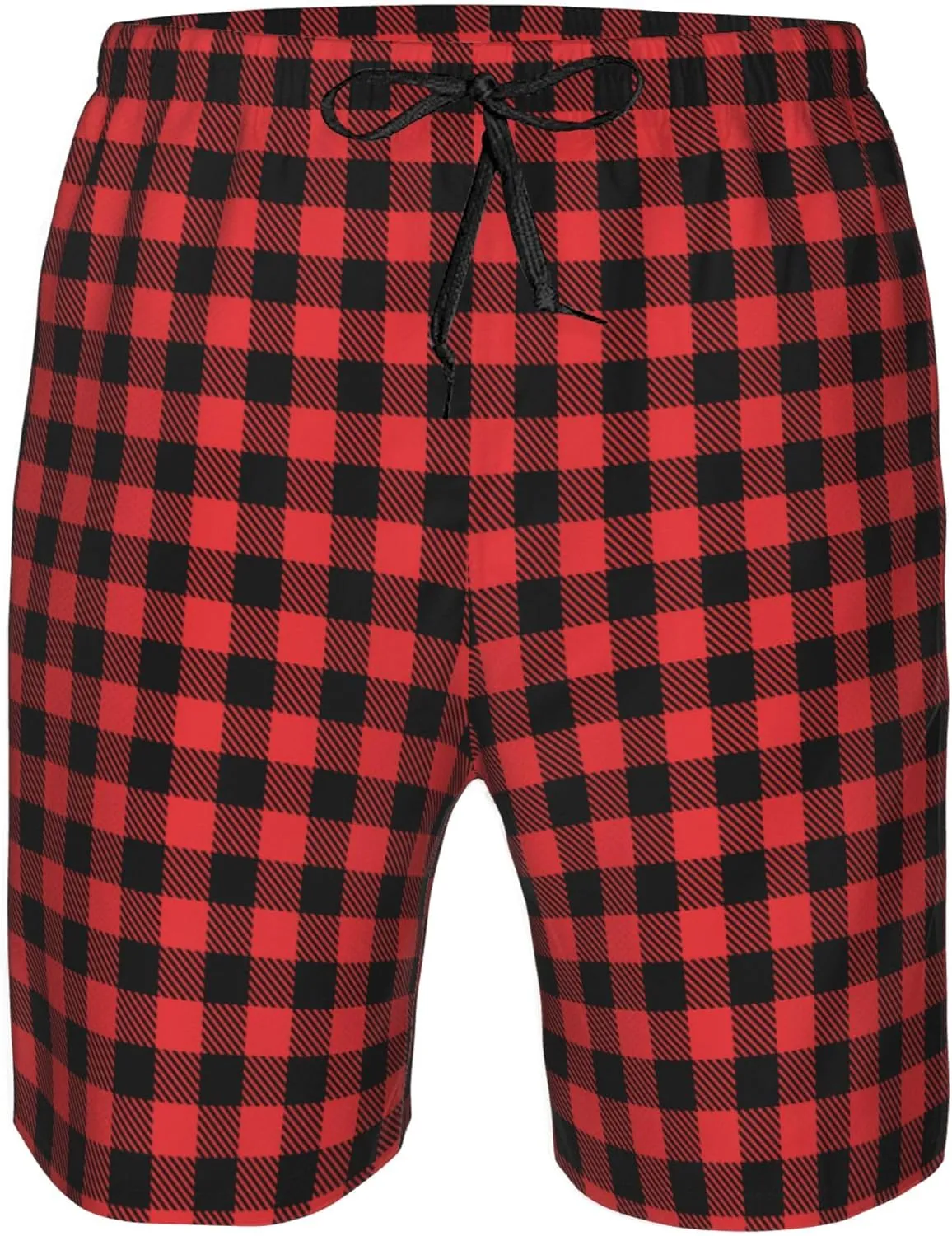 AMRANDOM Men's Shorts Casual Drawstring Summer Beach Shorts