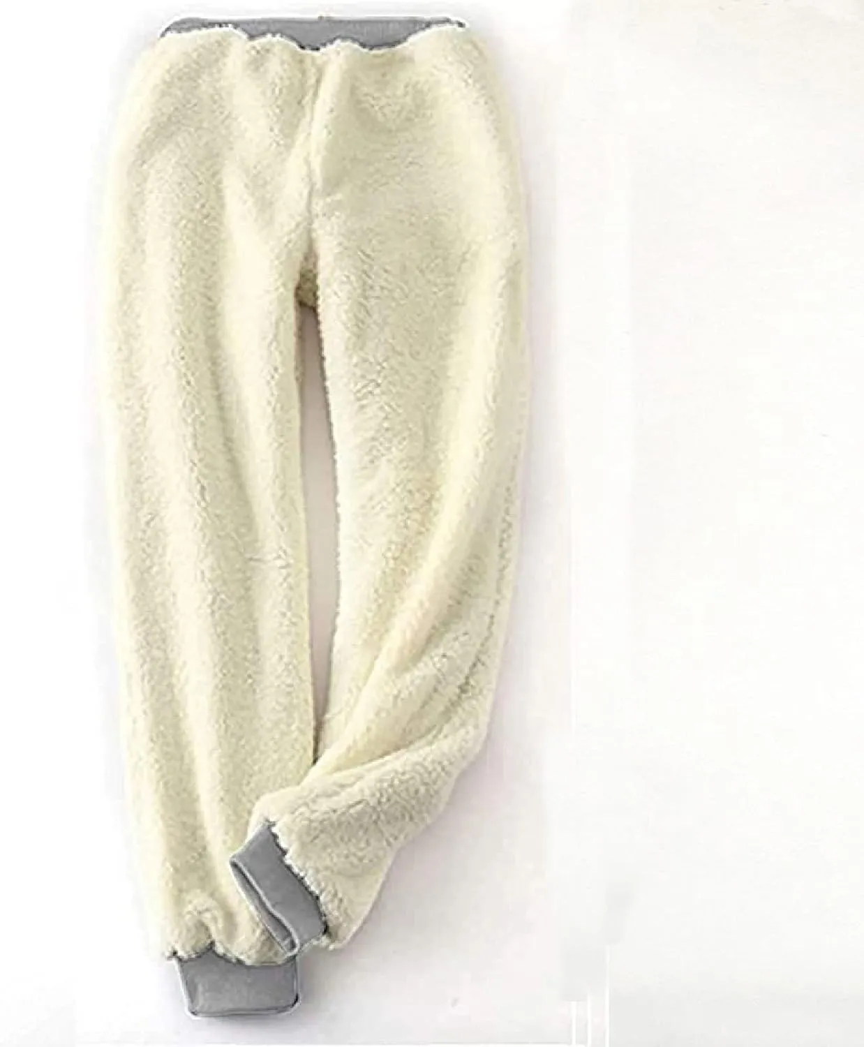 Binmer 2024 Women's Winter Warm Fleece Joggers Pants Sherpa Lined Athletic Workout Sweatpants Plus Size Drawstring Leggings