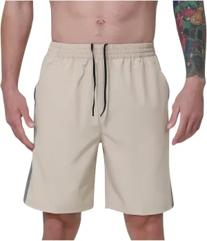 Binmer Men's Athletic Running Shorts Quick Dry Gym Workout Short Pants Casual Drawstring Elastic Waist Shorts for Running
