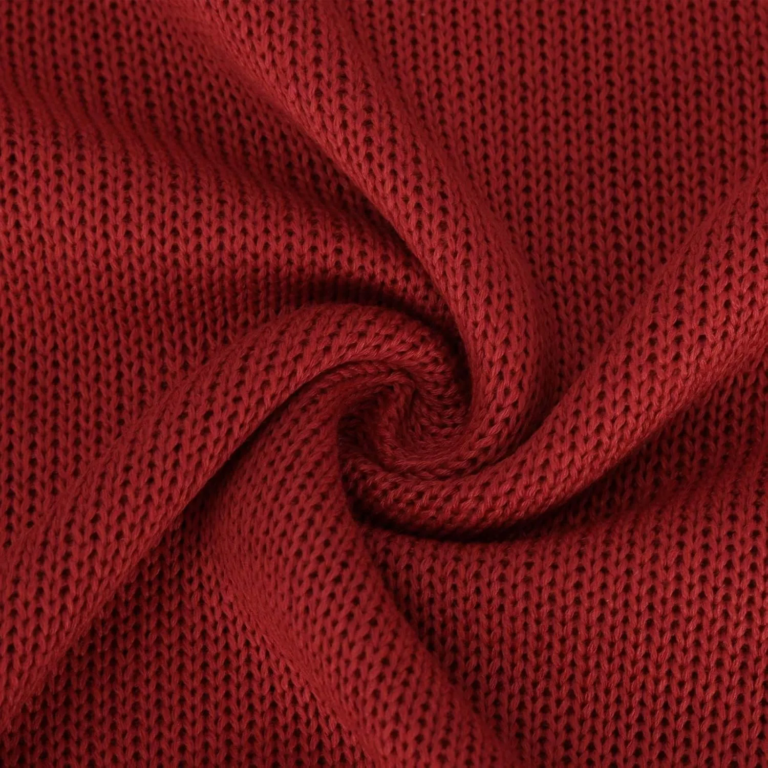 Binmer Oversized Turtleneck Sweaters for Womens 2024 Winter Casual Long Sleeve Knit Pullover Sweater Loose Warm Jumper Tops