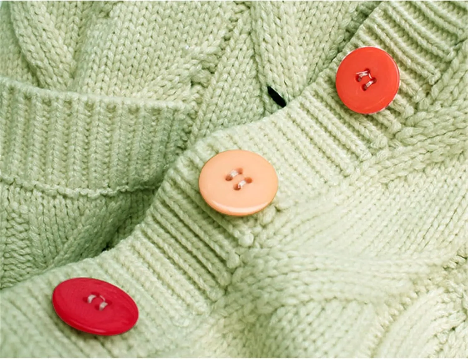Cardigan Sweaters for Women Cable Knit Cardigan Oversized Button Up Sweaters V Neck Casual Winter Coats with Pockets