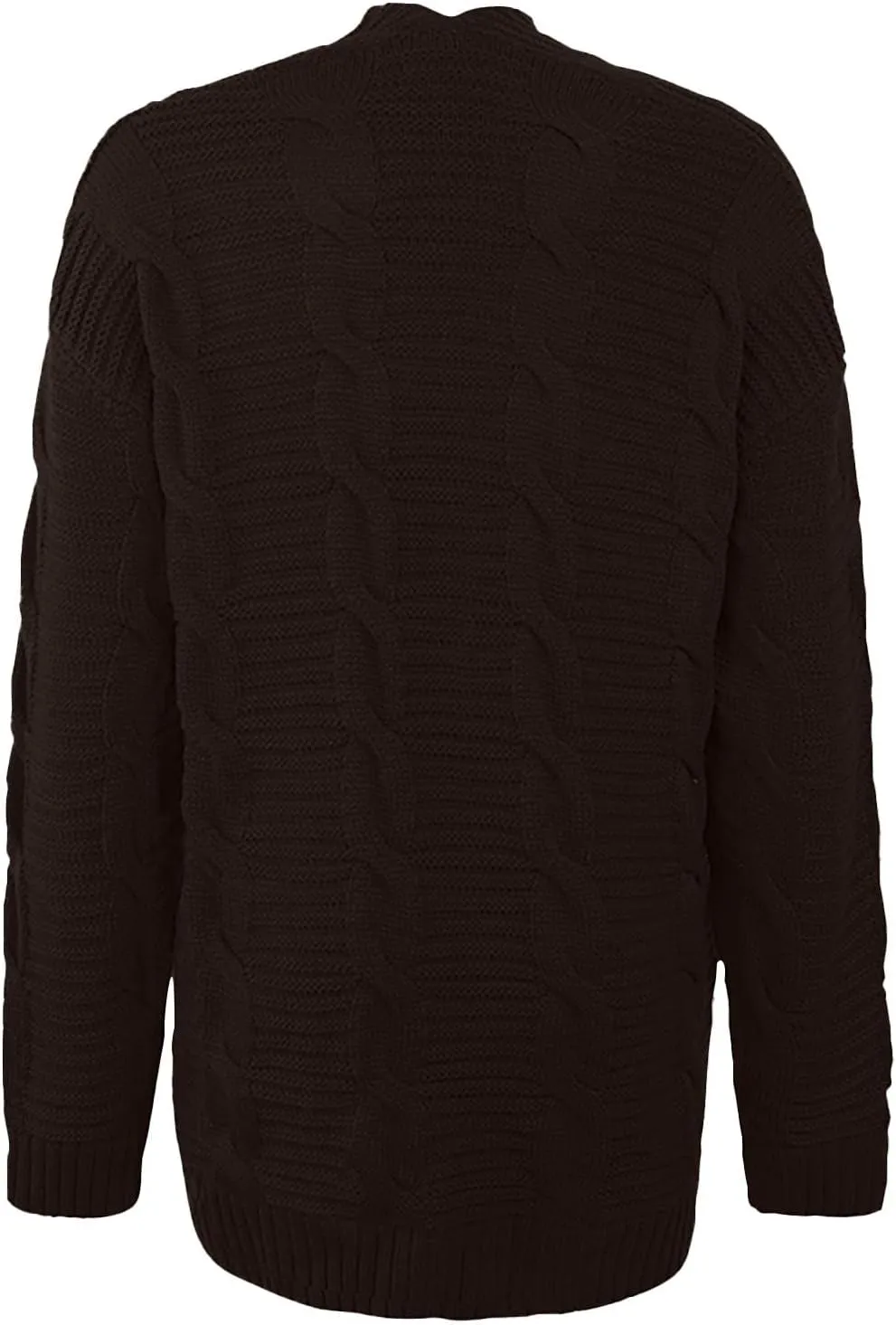 Cardigan Sweaters for Women Cable Knit Oversized Cardigans Aesthetic Open Front Chunky Cardigan Sweaters with Pockets