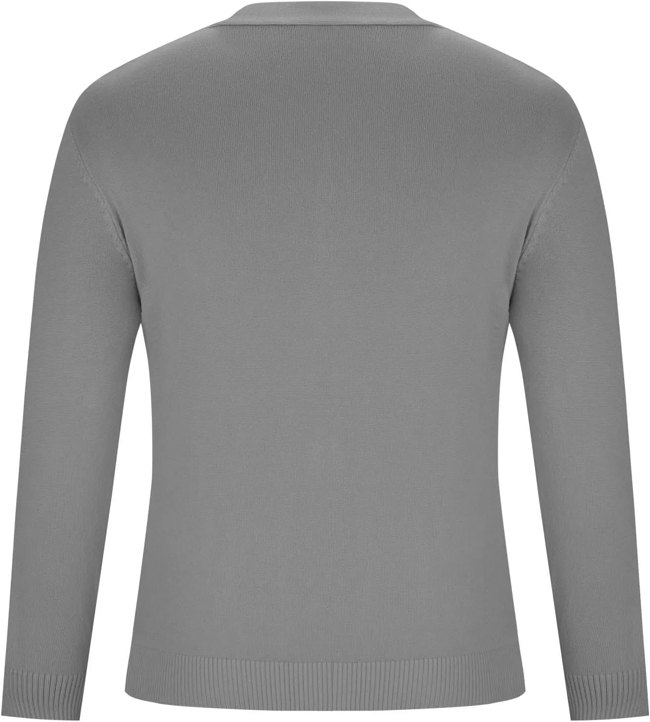 Classic V Neck Cardigans Sweaters for Men Casual Lightweight Button Down Knitted Sweater Tops Stretch Cardigan Jacket