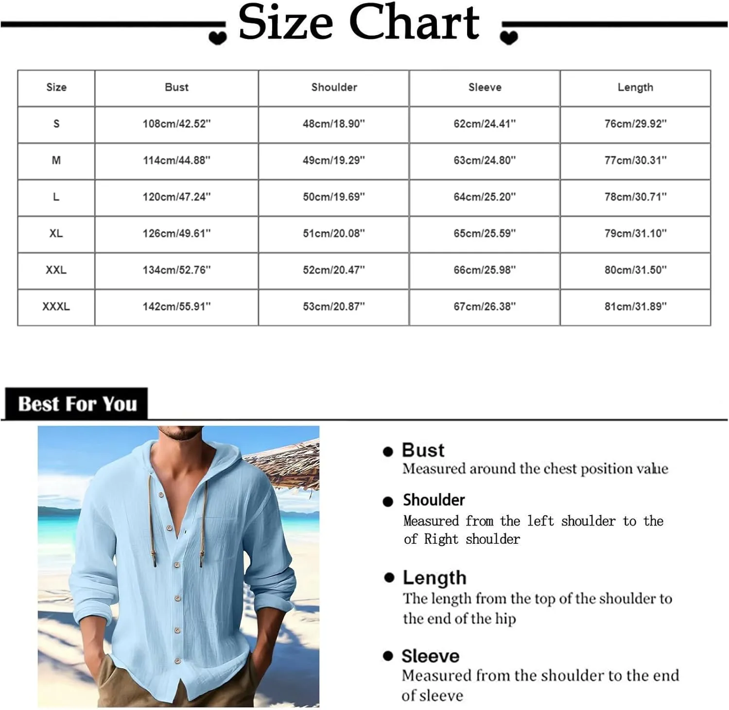Cotton Linen Hoodies for Men Casual Lightweight Breathable Long Sleeve Button Down Hooded Beach Hippie T Shirts