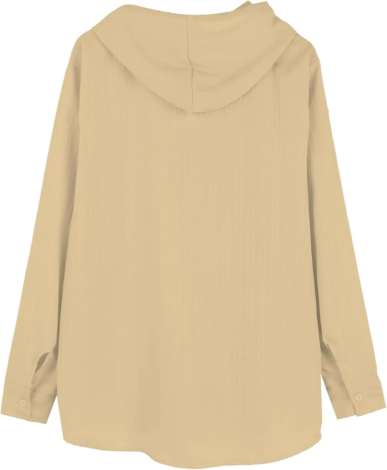 Cotton Linen Hoodies for Men Casual Long Sleeve Lightweight Breathable Button Down Hooded Sweatshirts Beach Yoga Tops