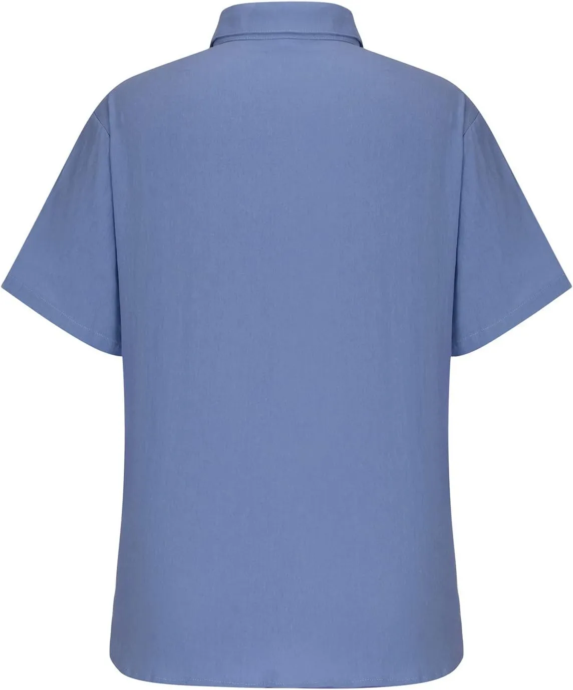 Cotton Linen Shirts for Men 2024 Summer Casual Short Sleeve Button Down T Shirt Regular Fit Solid Work Beach Shirt