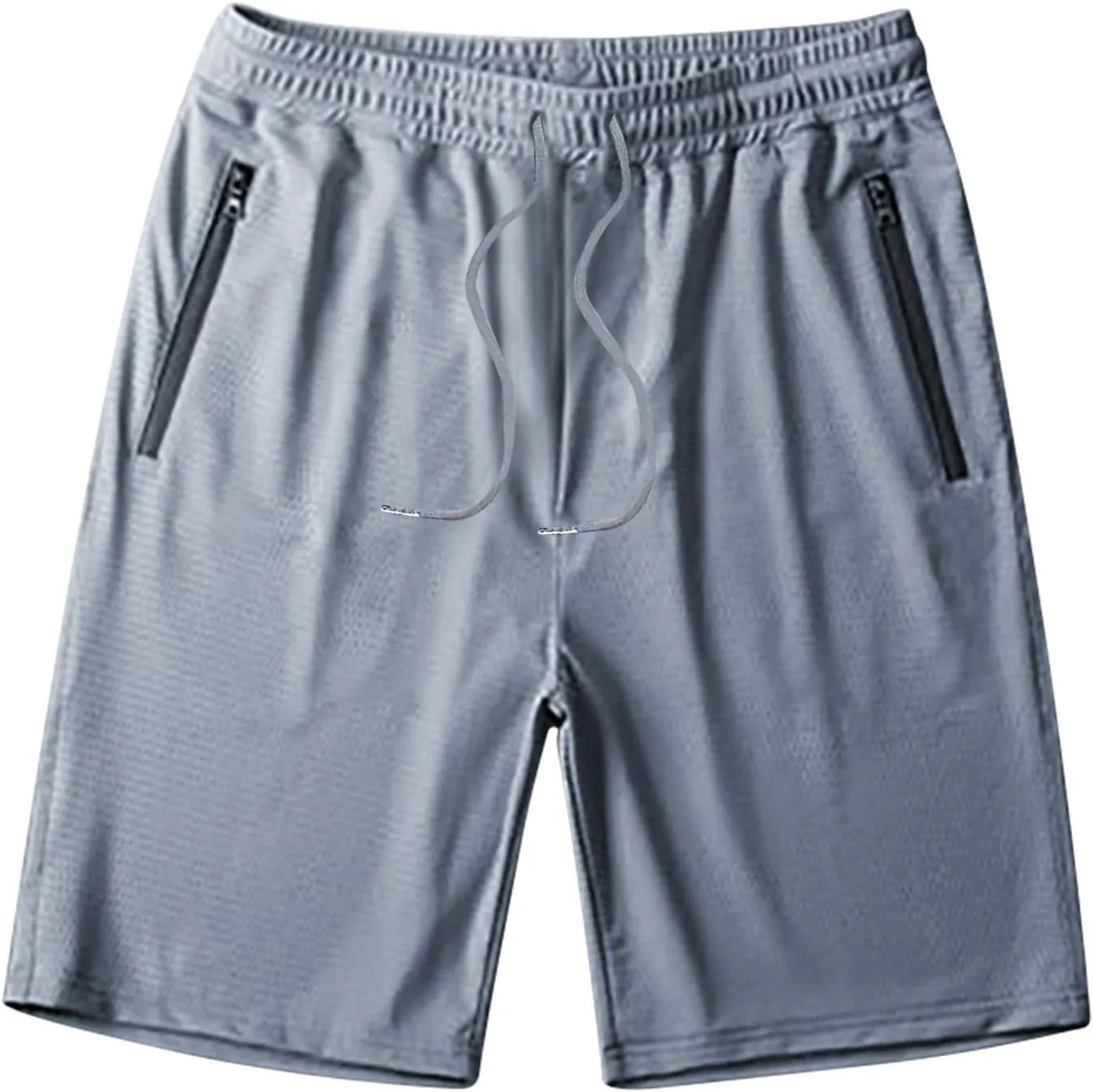 Cotton Shorts for Men Big and Tall Shorts Lightweight Gym Shorts Elastic Waist Shorts Drawstring Shorts with Pockets