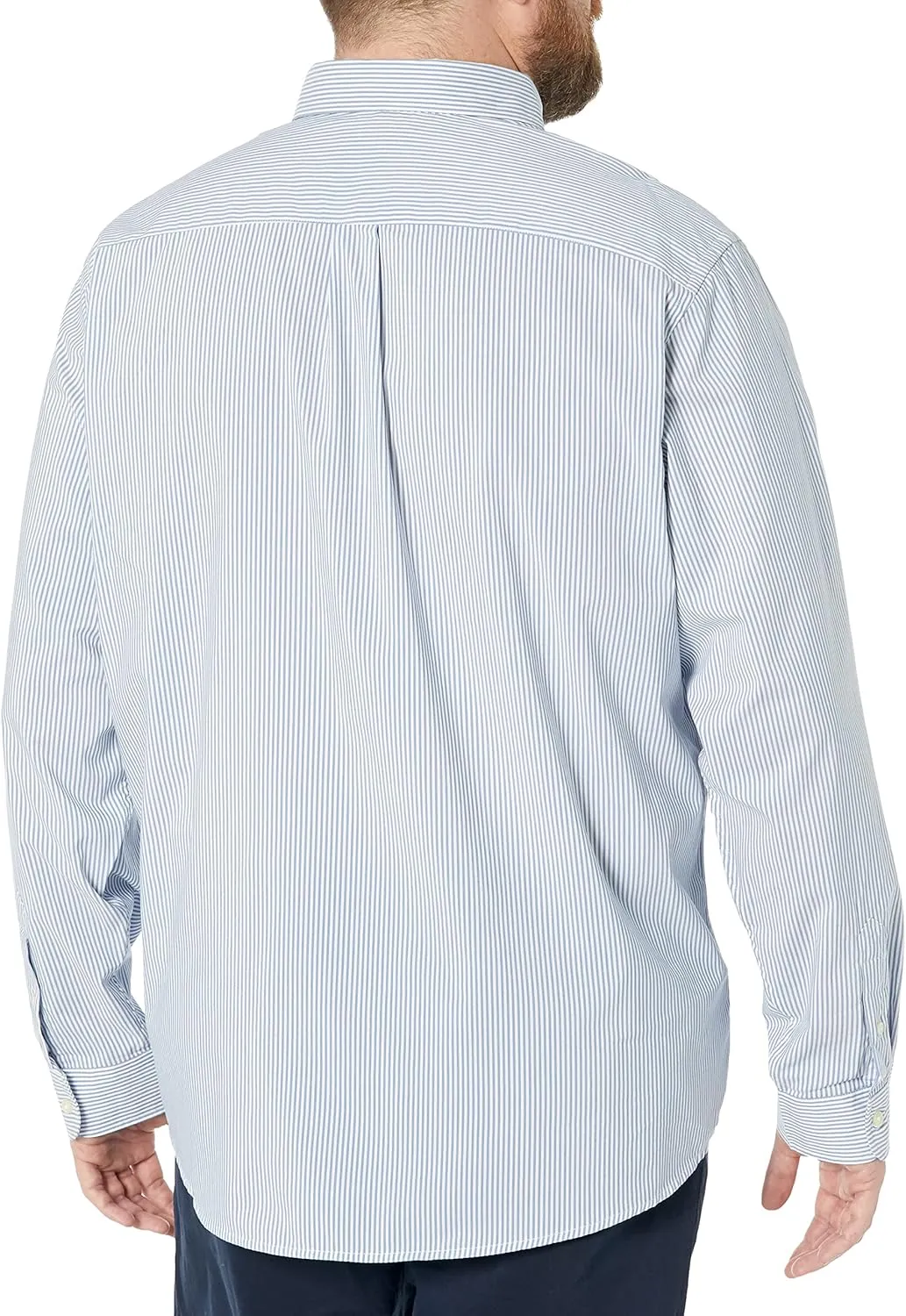 Dockers Men's Classic Fit Long Sleeve Signature Comfort Flex Shirt (Standard and Big & Tall)