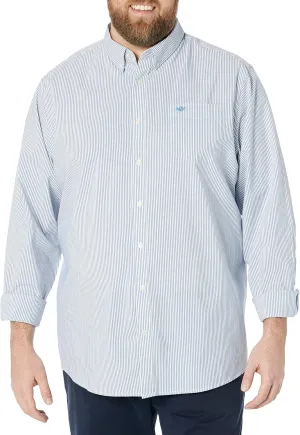 Dockers Men's Classic Fit Long Sleeve Signature Comfort Flex Shirt (Standard and Big & Tall)