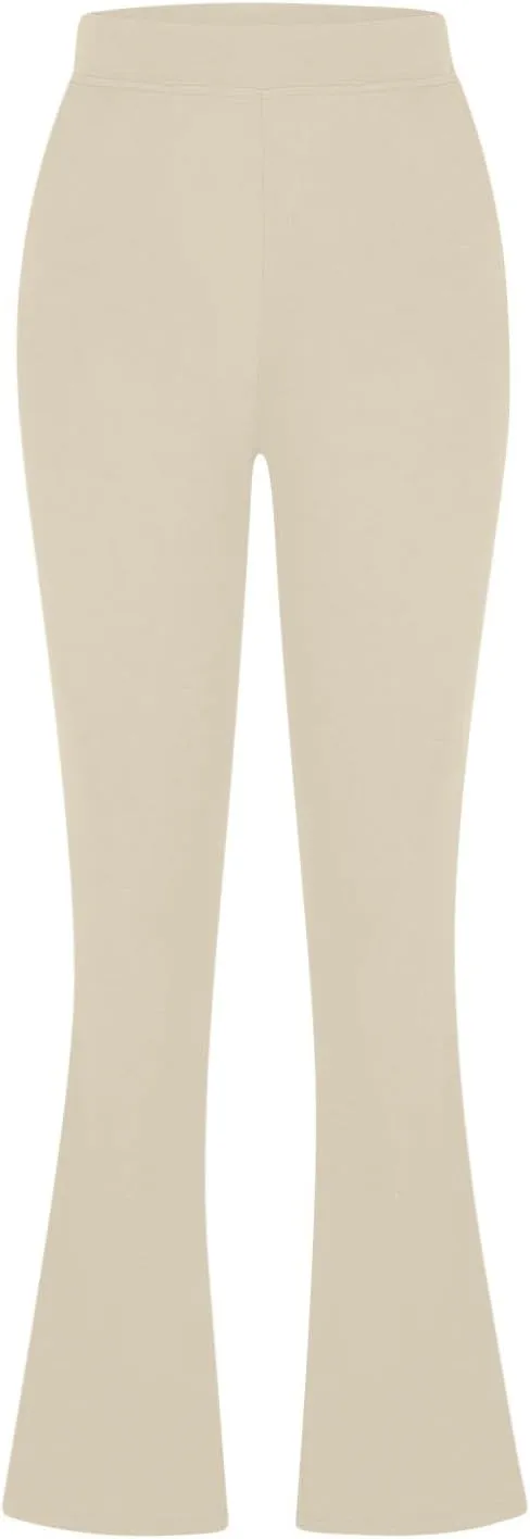 Dress Pants Women Tummy Control Workout Yoga Pants Business Casual High Waist Bootcut Work Pants Lounges with Pockets