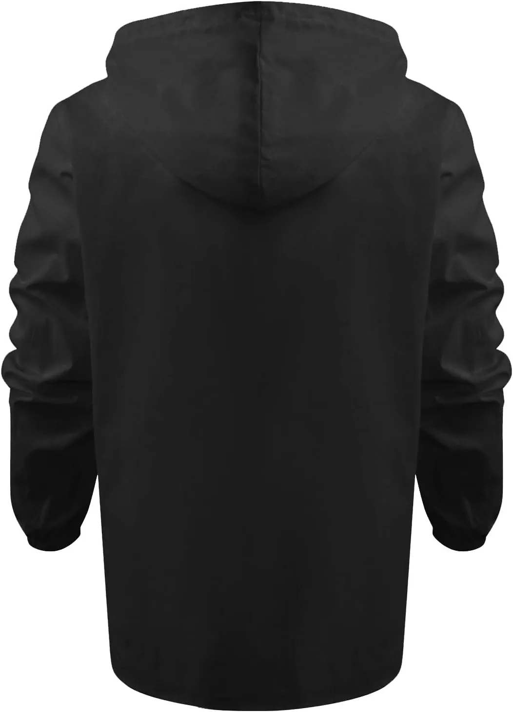 DuDubaby  Linen Shirts for Men Designer Casual Cotton Linen Solid Color Long SleeveHoodie Loose Stand Collar Hoodie