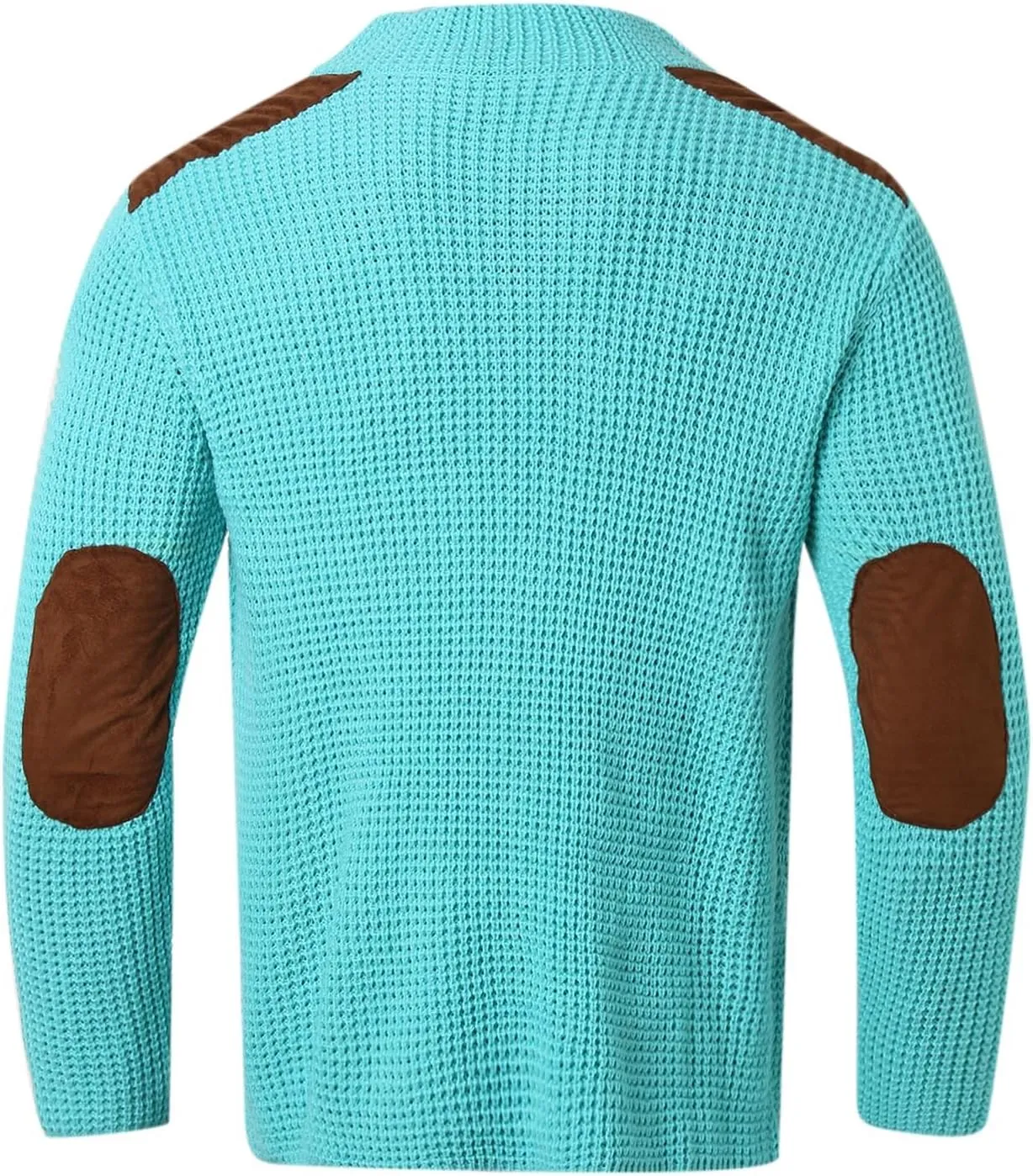 Fxbar Mens Shawl Collar Cardigan Sweaters Knit Textured Sweater Button Down Cardigans Men Winter Ribbed Sweaters
