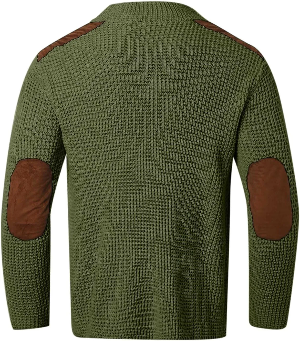Fxbar Mens Shawl Collar Cardigan Sweaters Knit Textured Sweater Button Down Cardigans Men Winter Ribbed Sweaters