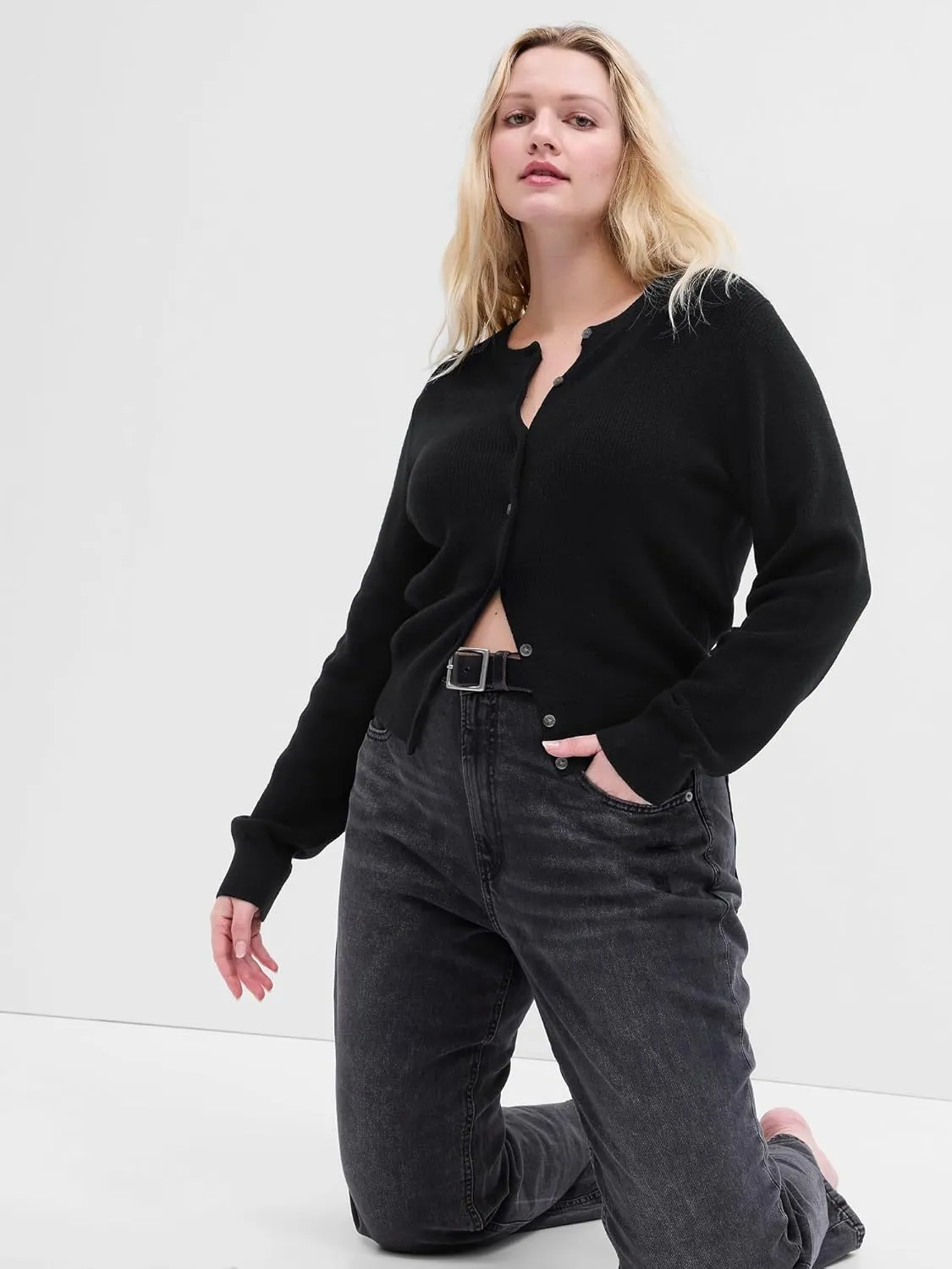 GAP Women's Ribbed Cardigan