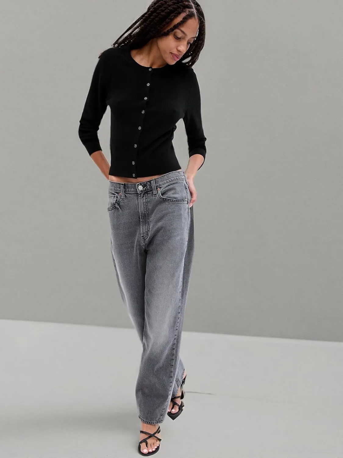 GAP Women's Ribbed Cardigan