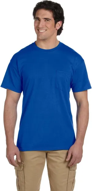 Gildan Adult DryBlend Workwear T-Shirts with Pocket, 2-Pack