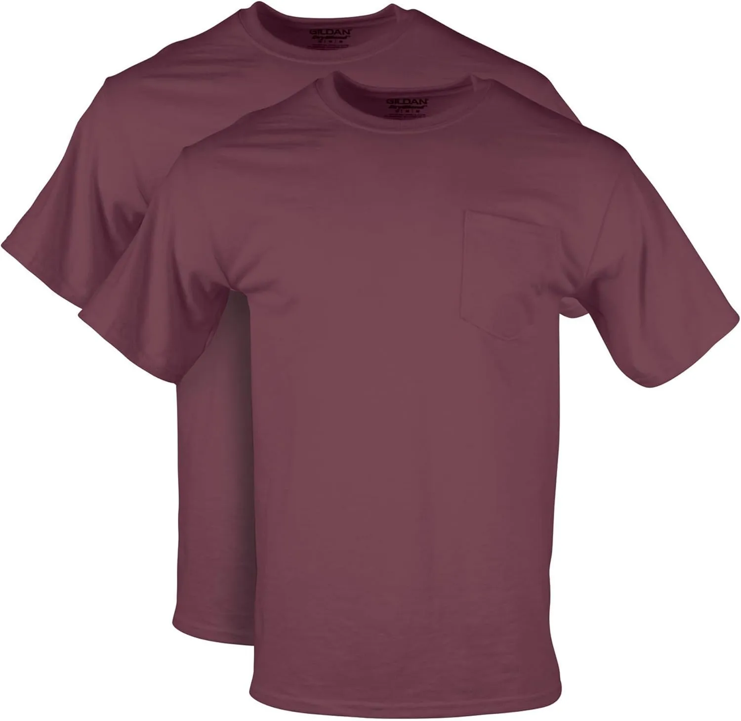 Gildan Adult DryBlend Workwear T-Shirts with Pocket, 2-Pack
