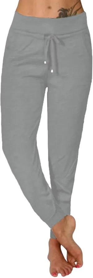 Jogger Pants for Women Lightweight Sweatpants Yoga Pants Drawstring Running Workout Athletic Lounge Pants with Pockets