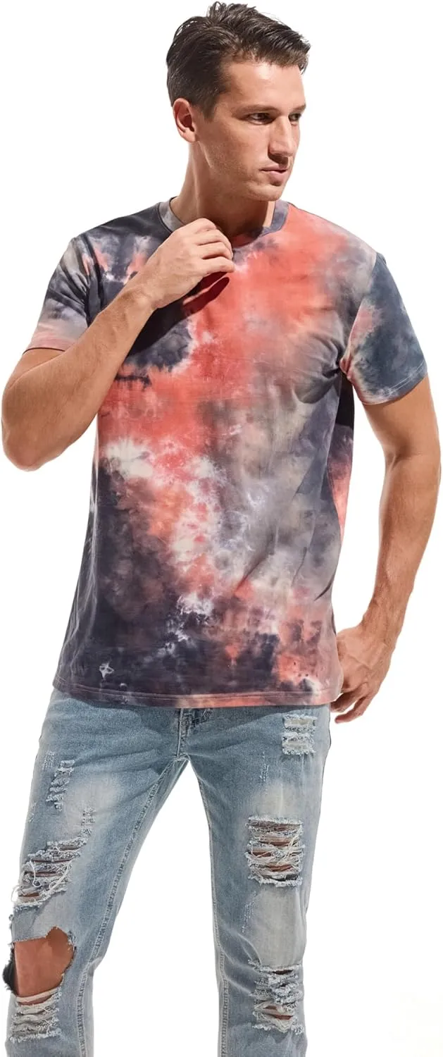 KLIEGOU Mens Hipster Hiphop Tees - Fashion Print T-Shirts