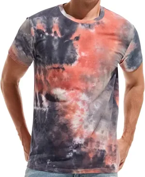 KLIEGOU Mens Hipster Hiphop Tees - Fashion Print T-Shirts
