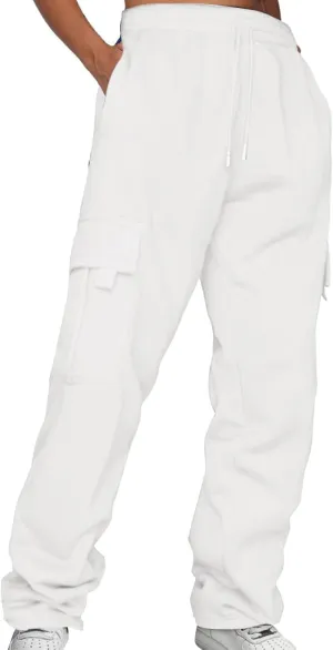 LCMTWX Baggy Sweatpants for Women with Pockets Comfortable High Waisted Jogging Pants with High Waisted Casual Sweat