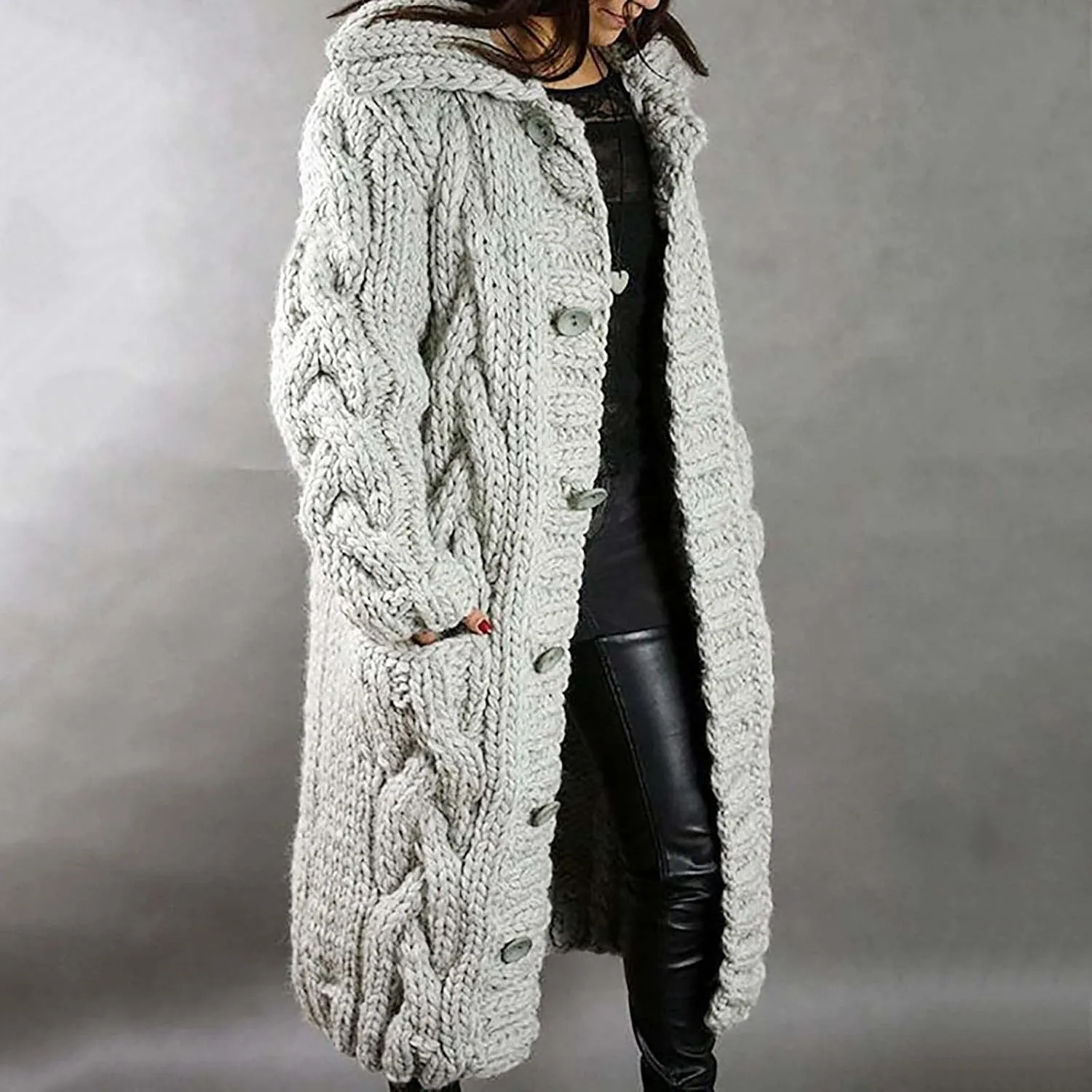 LCMTWX Womens Plus Size Sweater Button Long Pullover Women Tops Turtleneck Sweater Fall Fuzzy Knit Warm Pullover Sweater