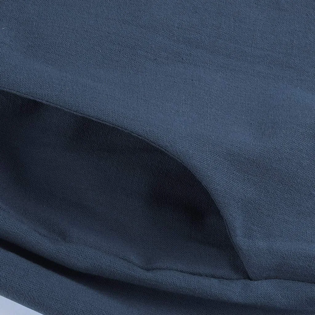 Linen Pants Women Summer High Waist Wide Leg Pants Casual Lightweight Drawstring Palazzo Pants Lounges with Pocket