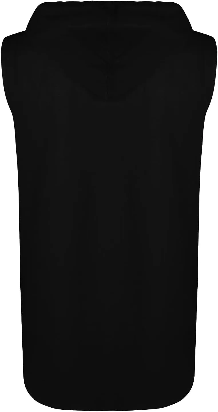 Linen Sleeveless Hoodies Mens Quick Dry Breathable Summer Beach Tops Casual Loose Fit Tees UV UPF 50  Sun Shirts 2025