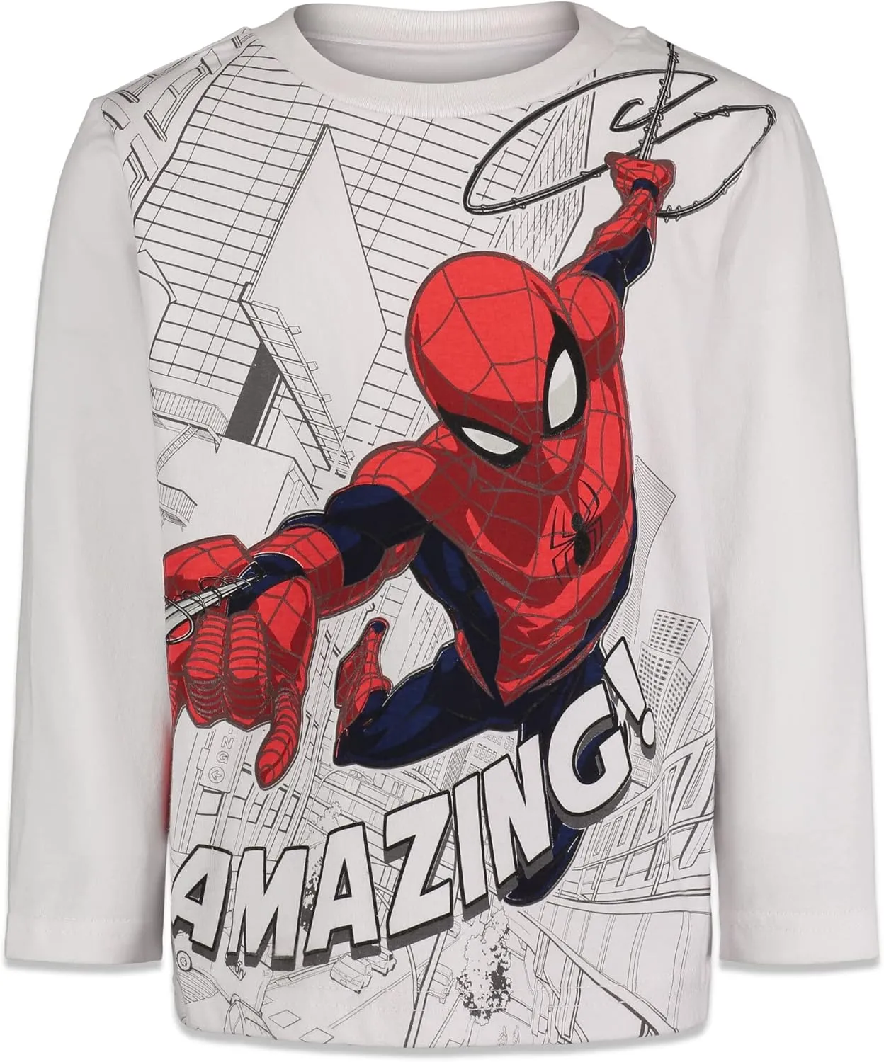 Marvel Spider-Man 2 Pack T-Shirts Toddler to Big Kid
