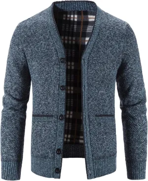 Men Cardigan Sweater Button Down Sweaters V Neck Cardigan Fleece Warm Jacket Long Sleeve Cardigans Oversized Shirts