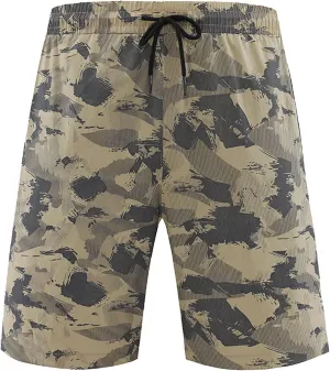 Men Workout Running Shorts Lightweight Gym Athletic Shorts for Men with Zipper Pockets Quick Dry Gym Workout Athletic Shorts