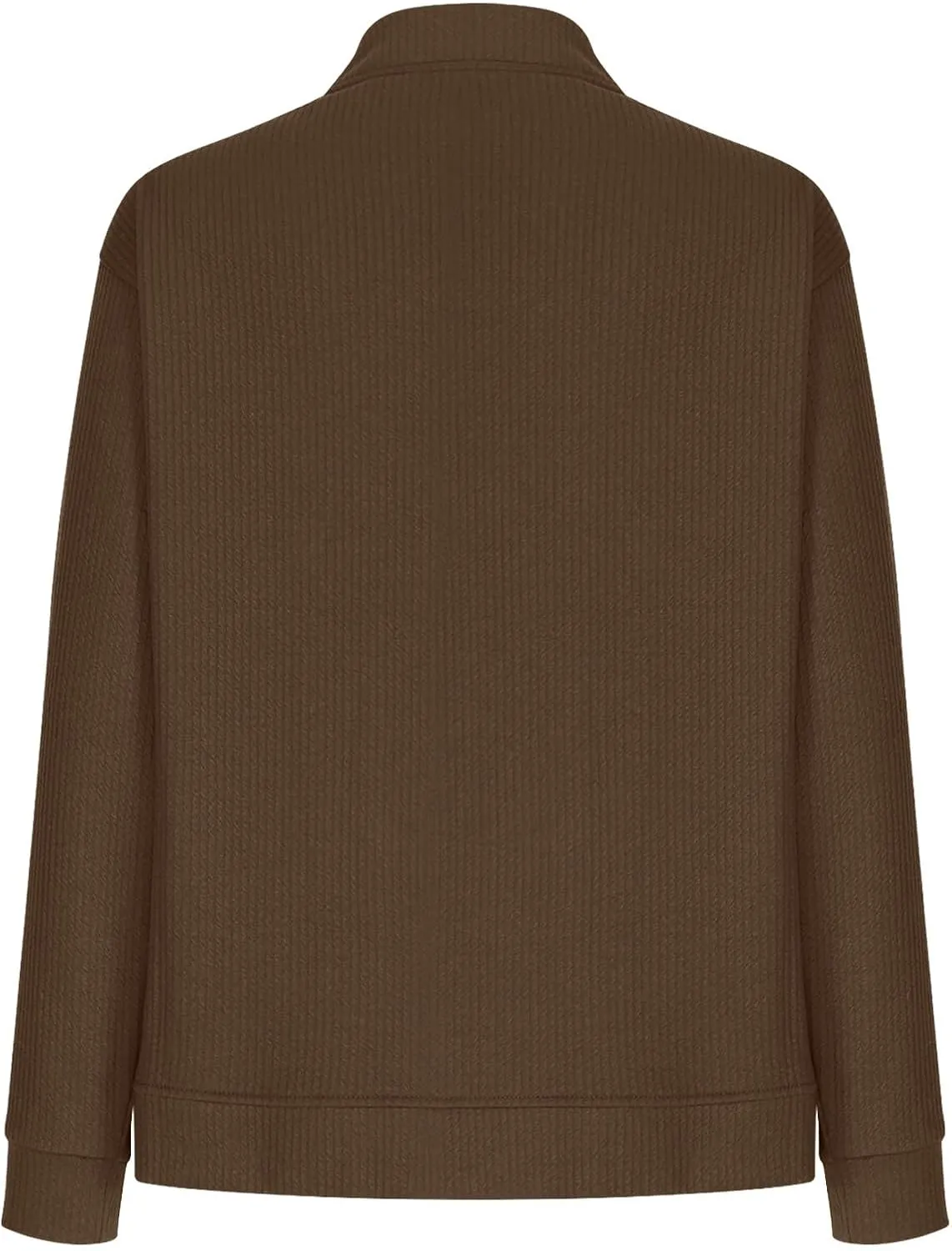Men's 2024 Fall WinterCardigan Sweater Long Sleeve Casual V Neck Zip up Knitted Sweater V-Neck with Pockets
