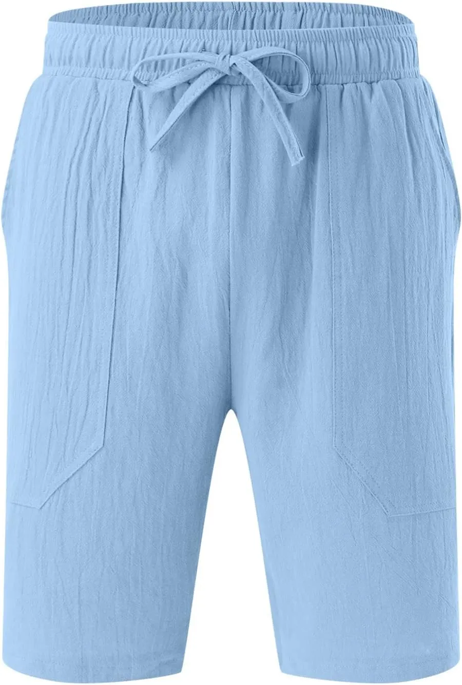 Mens 4XL Linen Summer Beach Shorts Tree Printed Beach Trendy Shorts Mens 4XL Linen Summer Beach Shorts Mens Linen