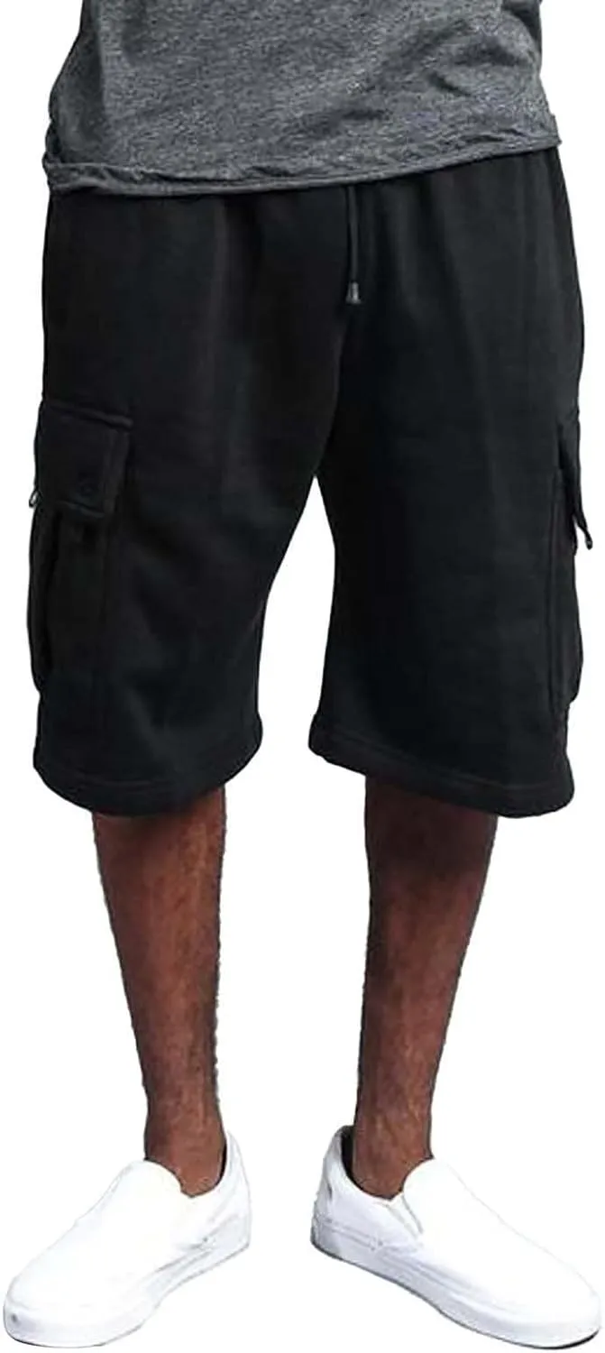 Mens Athletic Shorts Workout Gym Shorts with Multi Pockets Lightweight Hiking Cargo Shorts Casual Summer Jogger Shorts