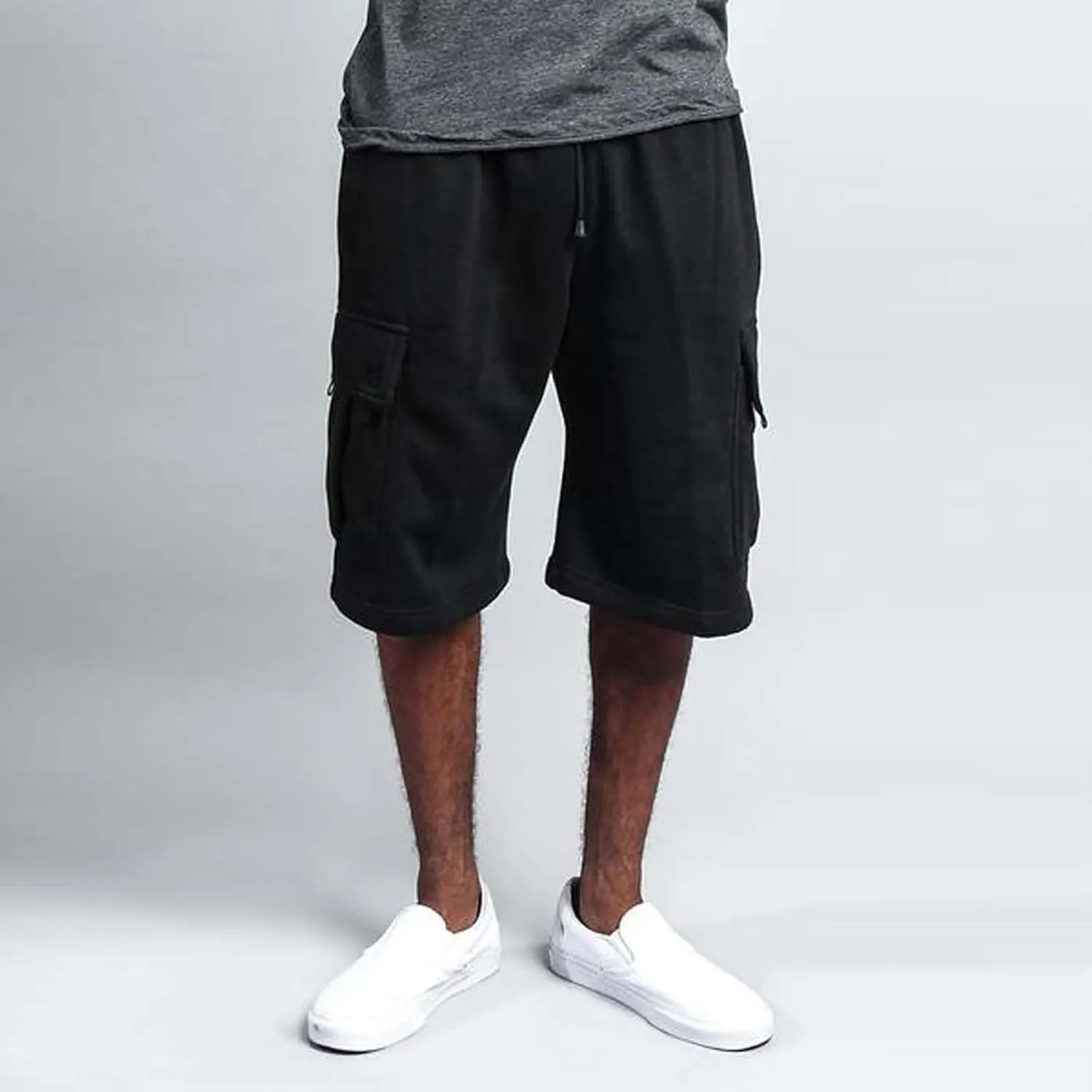 Mens Athletic Shorts Workout Gym Shorts with Multi Pockets Lightweight Hiking Cargo Shorts Casual Summer Jogger Shorts