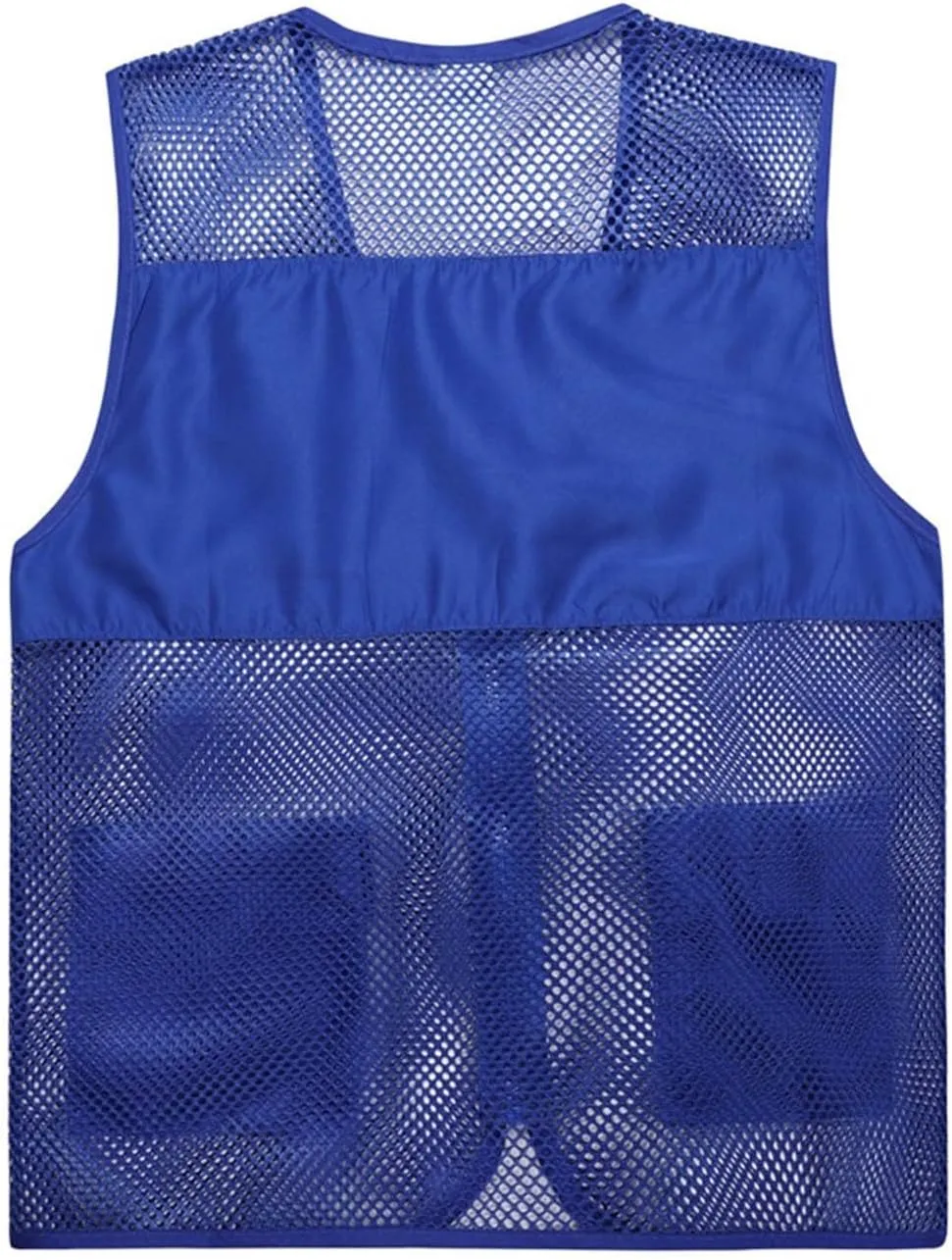 Mens Breathable Mesh Vest Jacket Summer Casual Lightweight Cycling Travel Zip Up Vests Outdoor Fishing Work Waistcoat