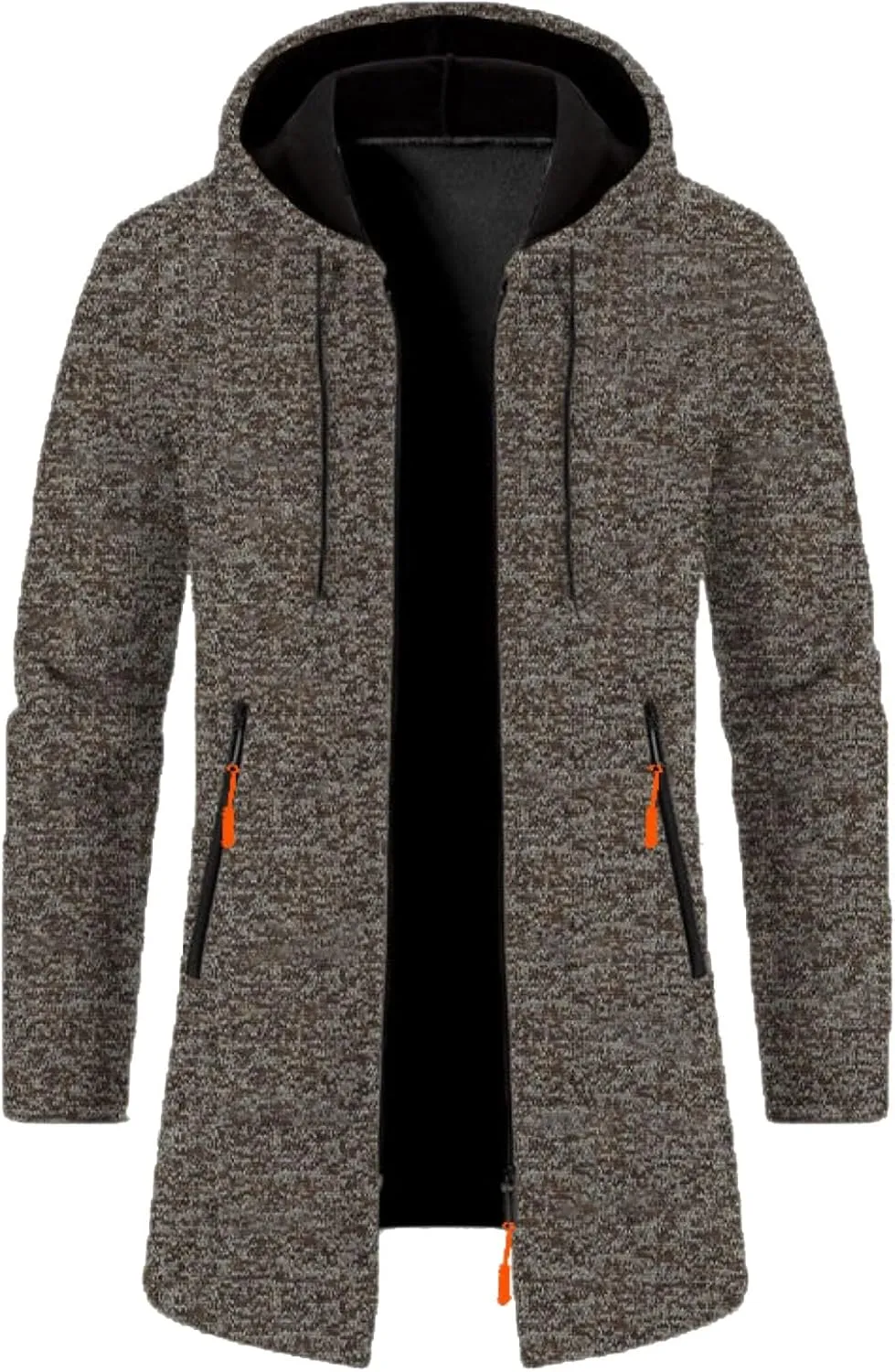 Mens Cardigan, Full Zip Mens Sweaters Cardigan Knitted Long Sleeve Warm Sweater Men's Workout Dress Jacket
