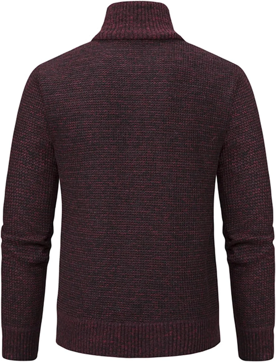 Men's Cardigan Sweaters Qiulted Puffer Jacket Casual Slim Fit Full Zip Sweaters Knitted Cardigan Jackets with Pockets