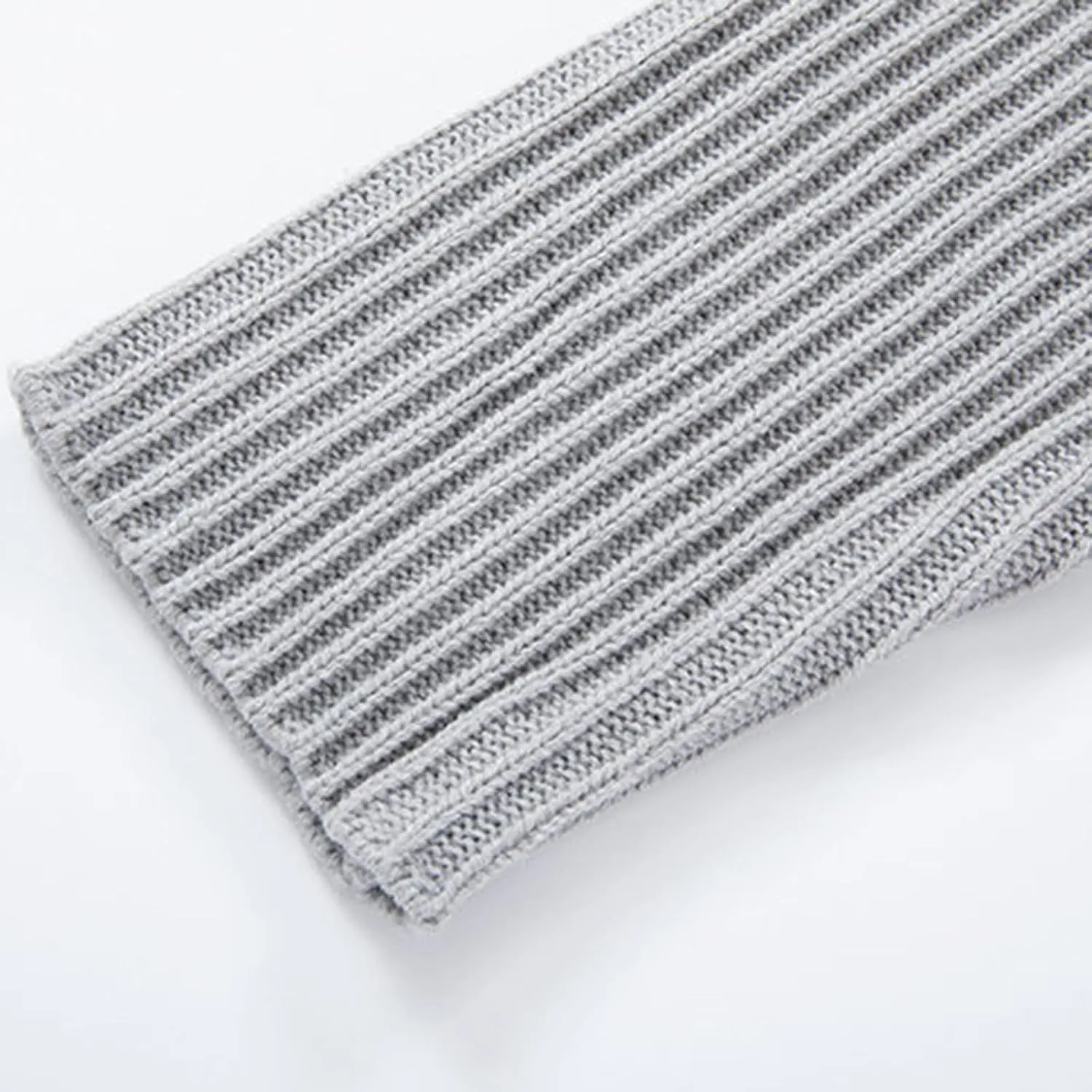 Men's Cardigan Sweaters Shawl Collar Cardigan Ribbed Long Sleeve Sweater Button Down Sweaters with Two Front Pockets