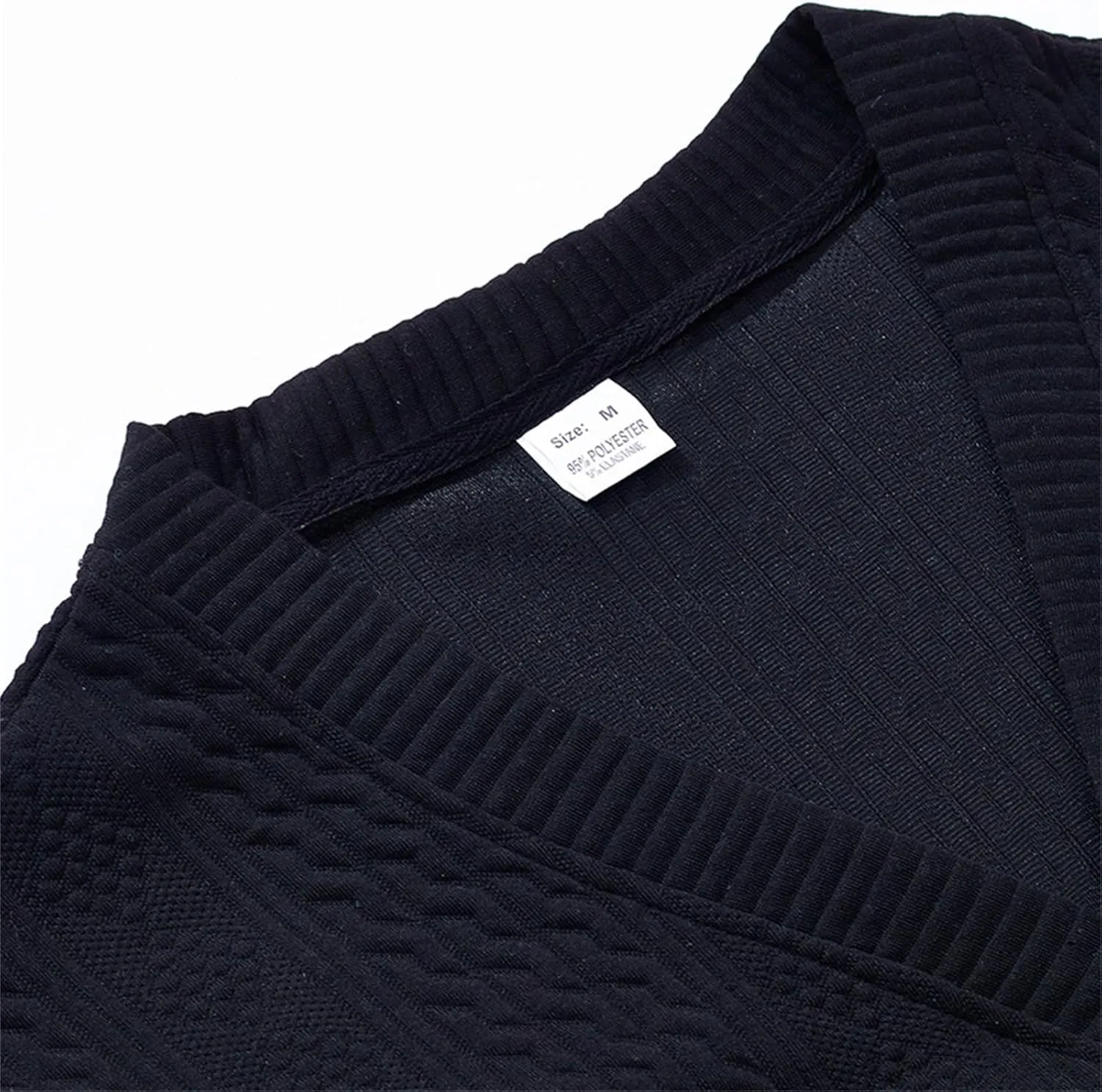 Men's Cardigan Sweaters V Neck Knitted Button Down Sweaters Solid Long Sleeve Outwear Slim Fit Warm Coat Clothes