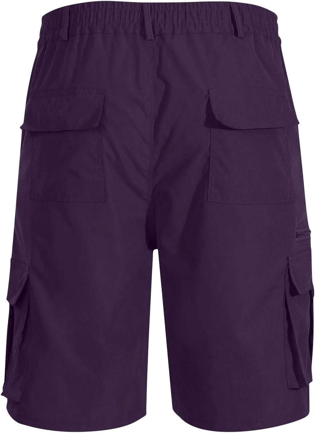 Men's Cargo Jogger Shorts Drawstring Elastic Waist Summer Beach Shorts Athletic Bermuda Shorts with Pockets