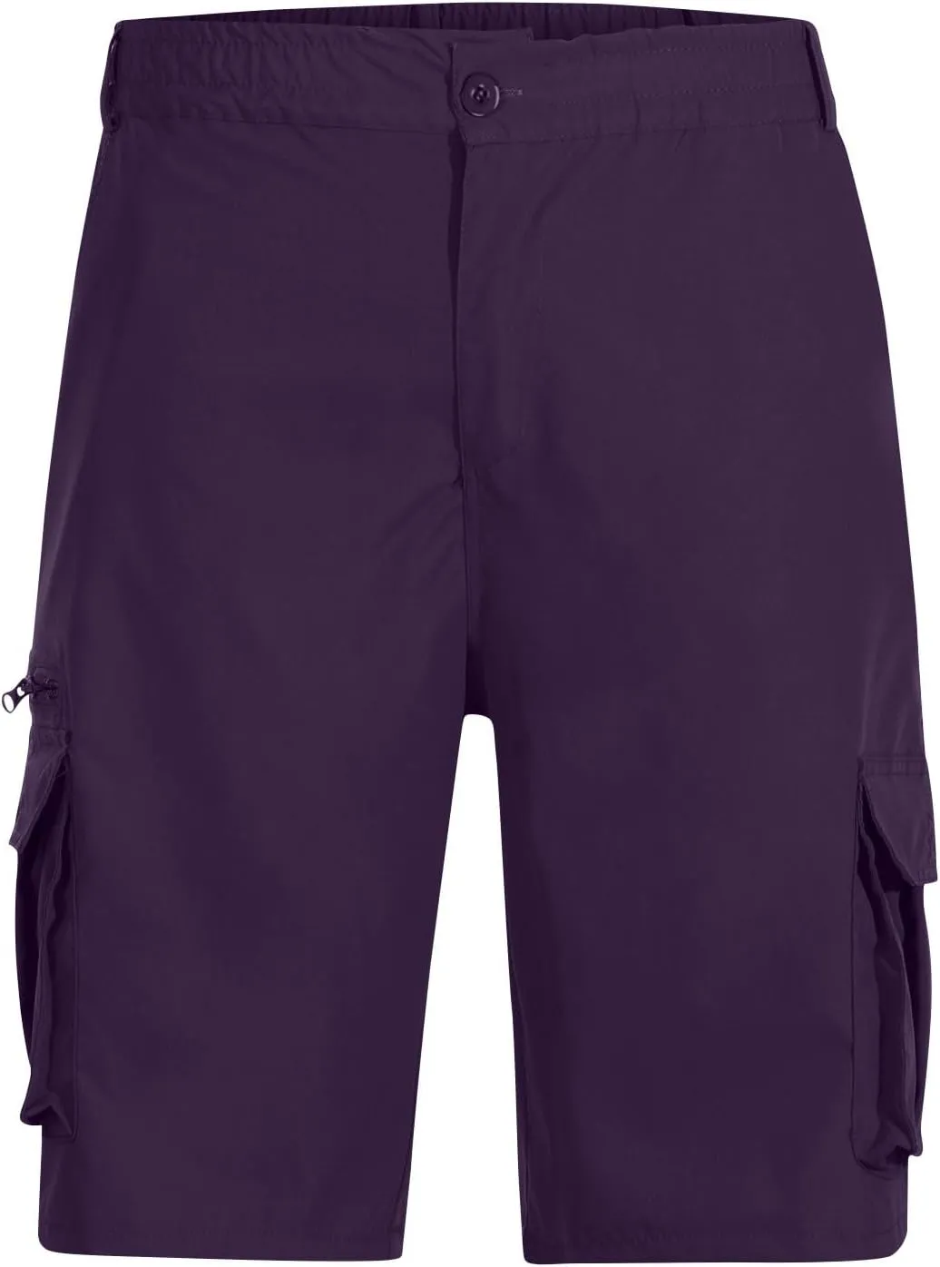 Men's Cargo Jogger Shorts Drawstring Elastic Waist Summer Beach Shorts Athletic Bermuda Shorts with Pockets