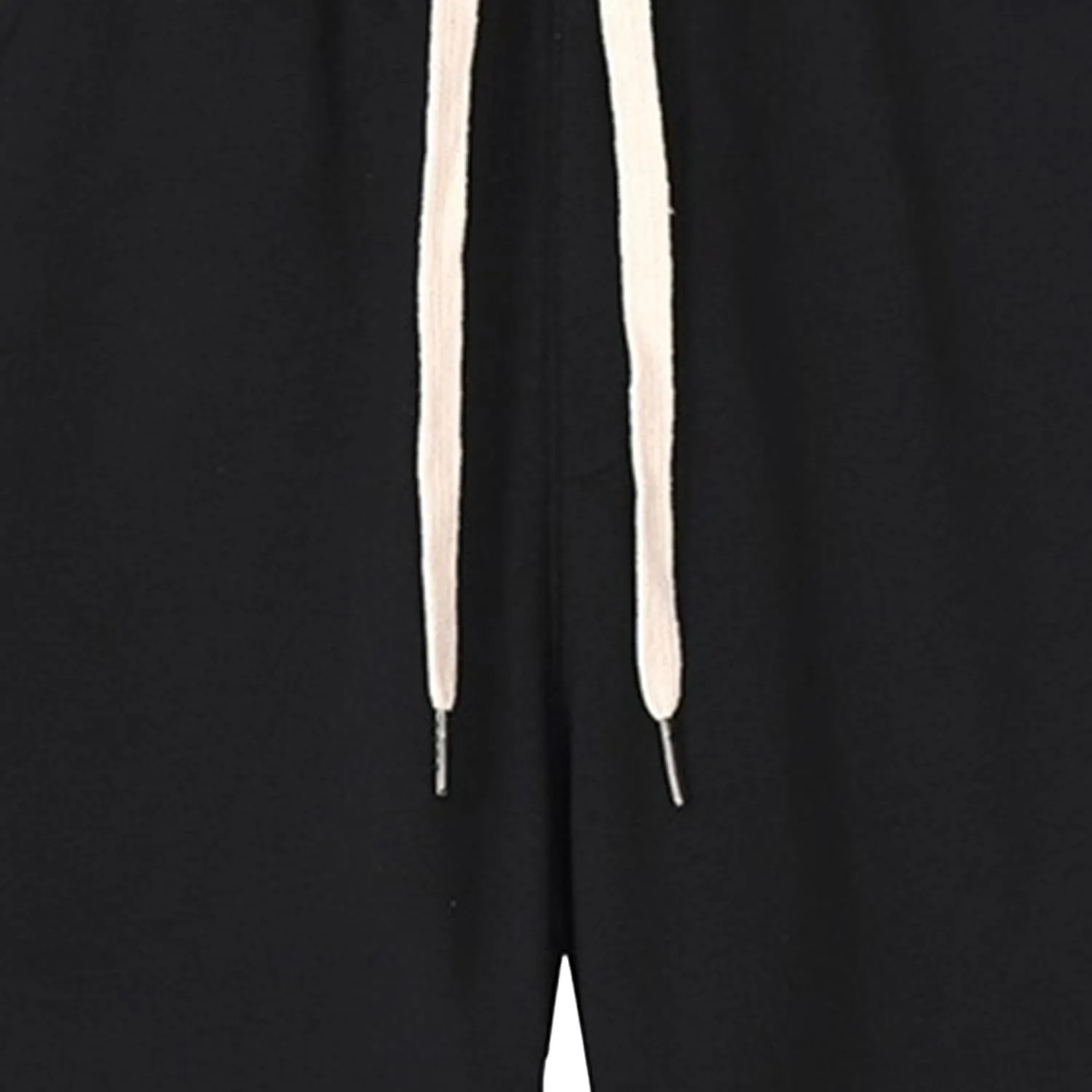 Men's Casual Cotton Shorts Drawstring Elastic Waist Jogger Shorts Athletic Workout Lounge Shorts with Pockets