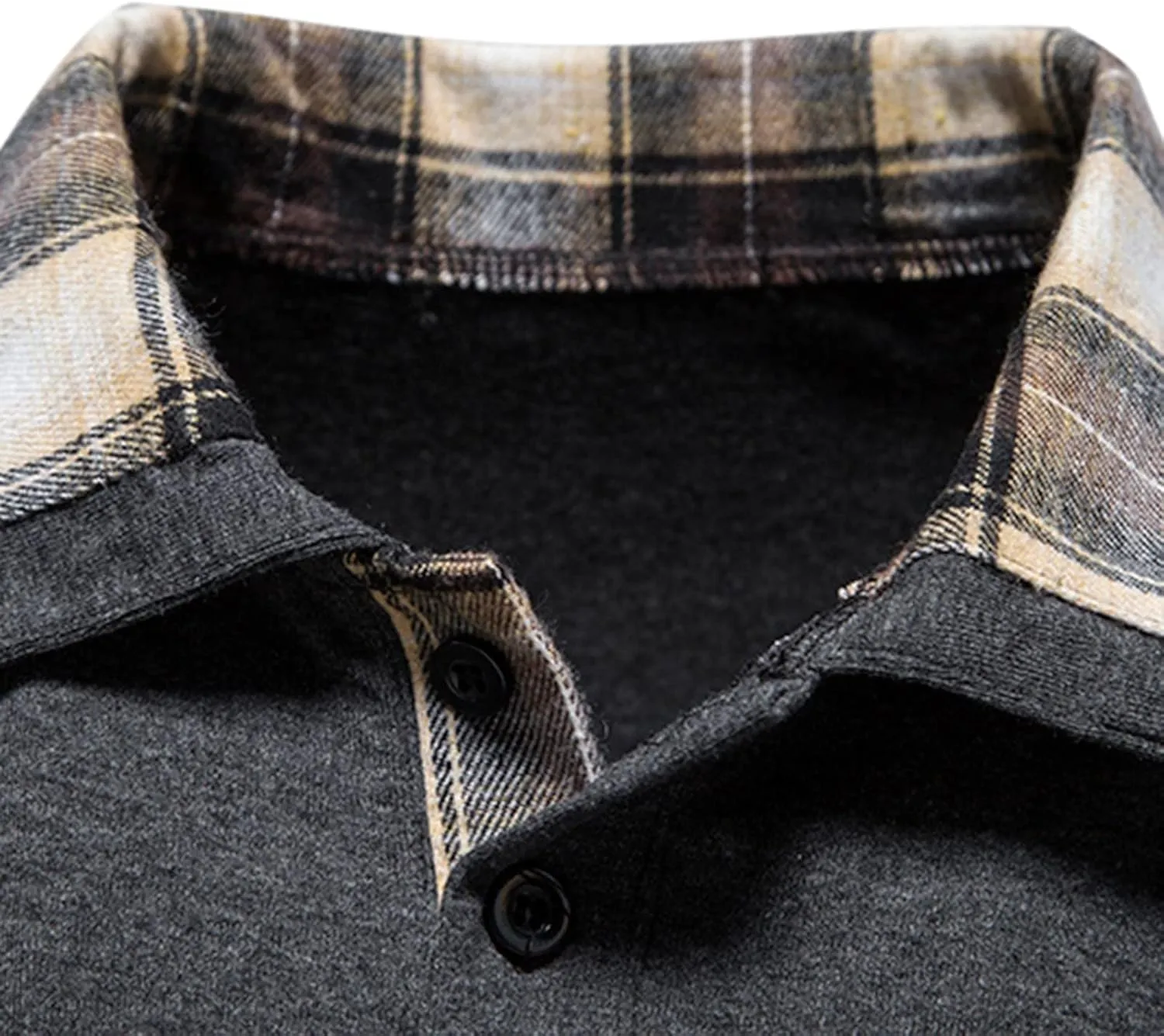Men's Knitted Sweaters 1/4 Zip Cotton Sweater Pullover Polo Sweaters Stand Collar Fall Winter Warm Sweatshirts