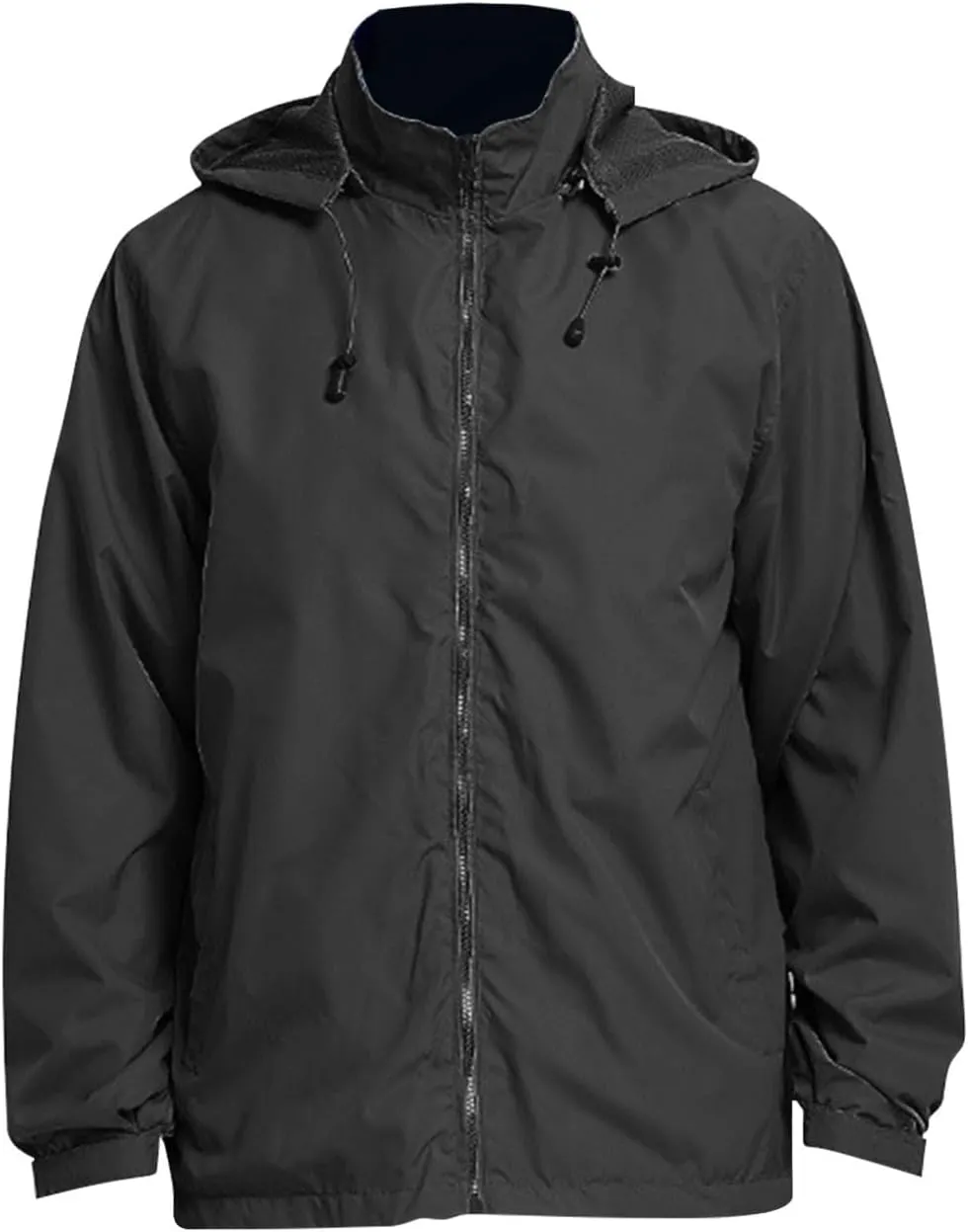 Men's Lightweight Waterproof Rain Jackets with Hood Long Sleeve Breathable Hooded Raincoats Hiking Athletic Shirts