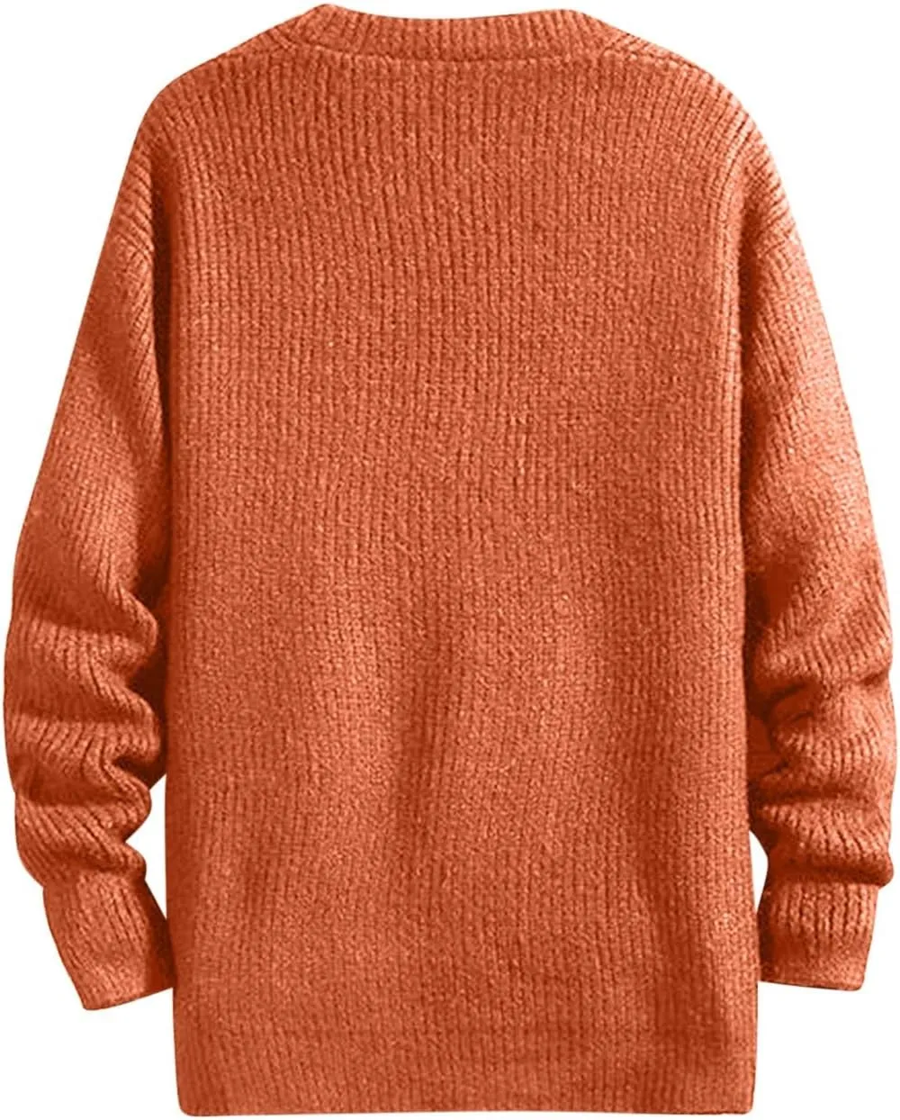 Men's Oversized Cardigan Sweaters Long Sleeve V-Neck Cardigans Loose Casual Buttons Down Ribbed Knitted Sweater